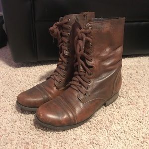 Steve Madden combat boots